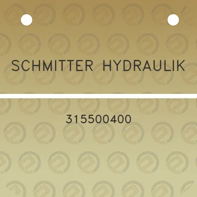 schmitter-hydraulik-315500400