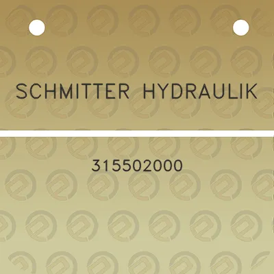 schmitter-hydraulik-315502000