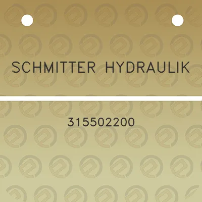 schmitter-hydraulik-315502200