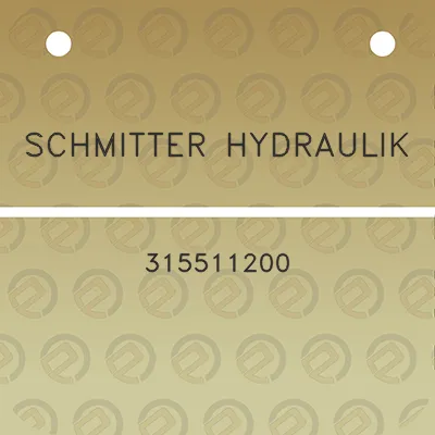 schmitter-hydraulik-315511200