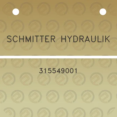 schmitter-hydraulik-315549001