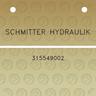 schmitter-hydraulik-315549002