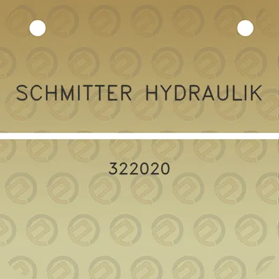 schmitter-hydraulik-322020