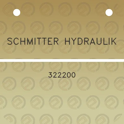 schmitter-hydraulik-322200