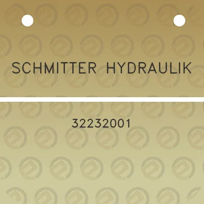 schmitter-hydraulik-32232001