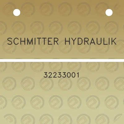 schmitter-hydraulik-32233001