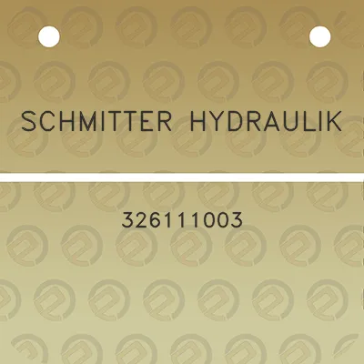 schmitter-hydraulik-326111003