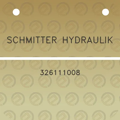 schmitter-hydraulik-326111008