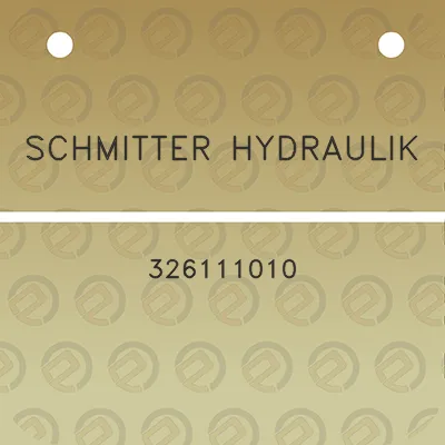 schmitter-hydraulik-326111010