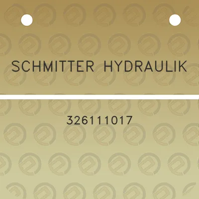 schmitter-hydraulik-326111017