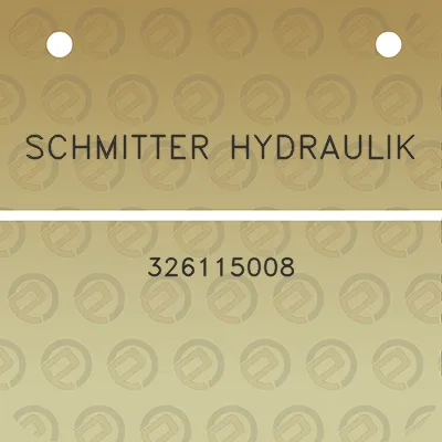 schmitter-hydraulik-326115008