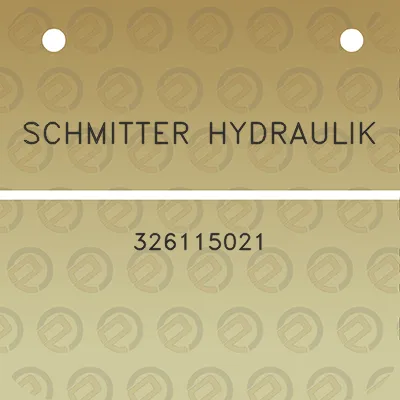 schmitter-hydraulik-326115021