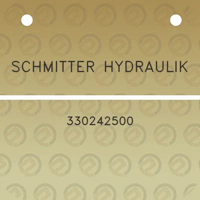 schmitter-hydraulik-330242500