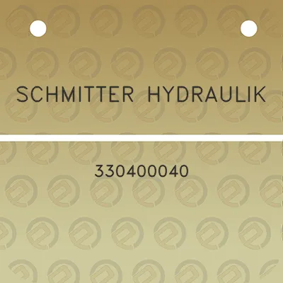 schmitter-hydraulik-330400040