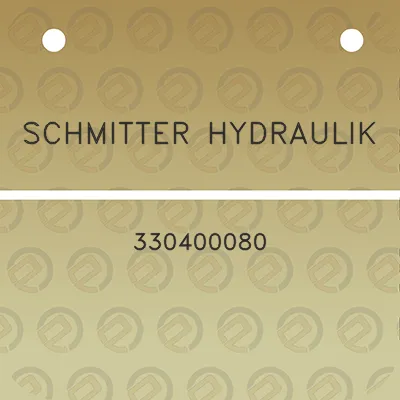 schmitter-hydraulik-330400080