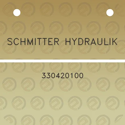 schmitter-hydraulik-330420100