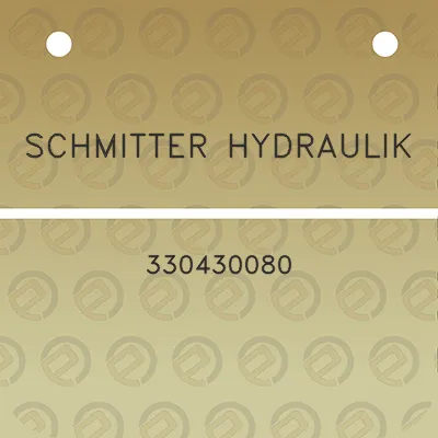 schmitter-hydraulik-330430080