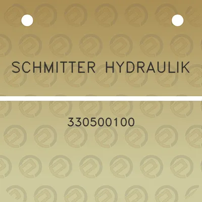 schmitter-hydraulik-330500100