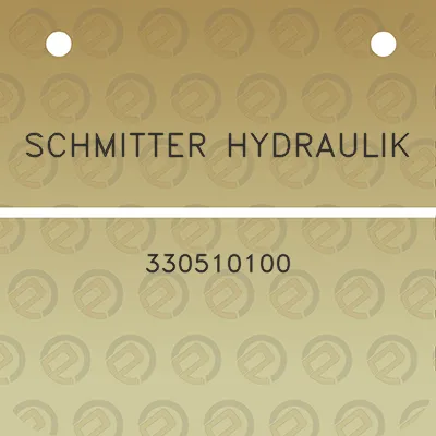 schmitter-hydraulik-330510100