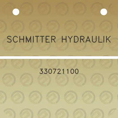 schmitter-hydraulik-330721100