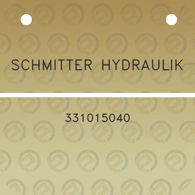 schmitter-hydraulik-331015040