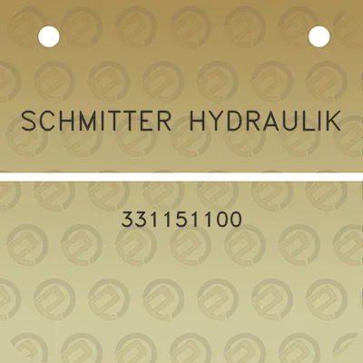 schmitter-hydraulik-331151100