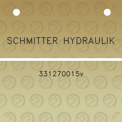 schmitter-hydraulik-331270015v