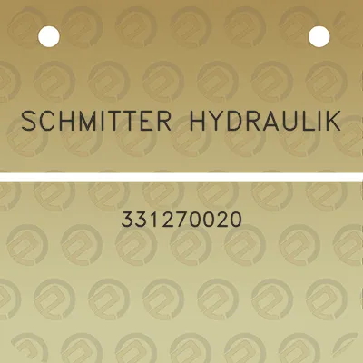 schmitter-hydraulik-331270020