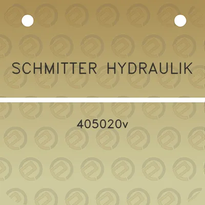 schmitter-hydraulik-405020v