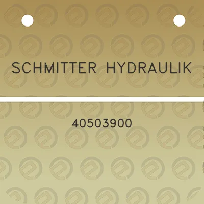 schmitter-hydraulik-40503900