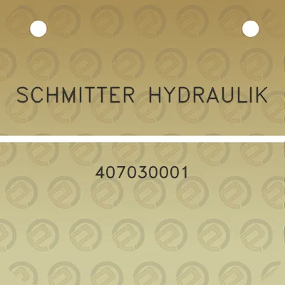 schmitter-hydraulik-407030001