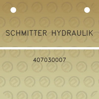 schmitter-hydraulik-407030007