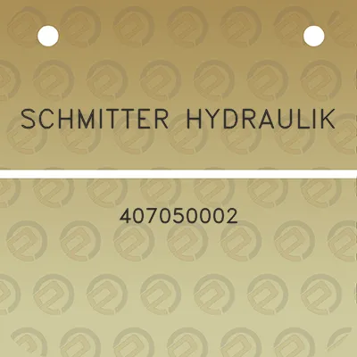 schmitter-hydraulik-407050002