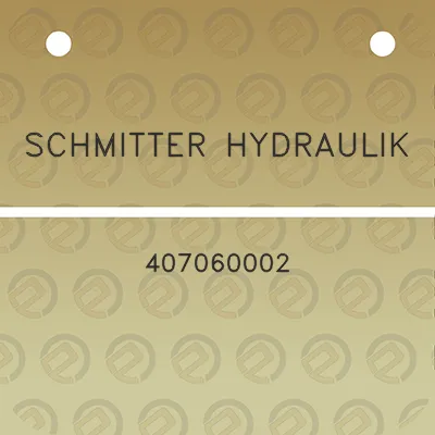 schmitter-hydraulik-407060002