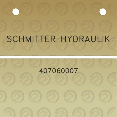 schmitter-hydraulik-407060007