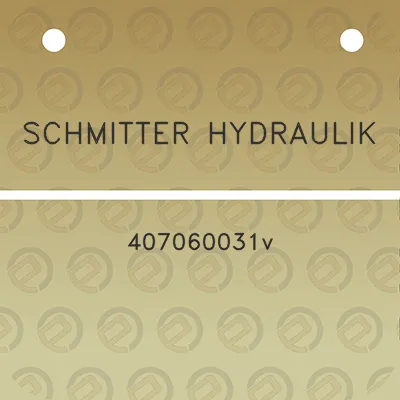 schmitter-hydraulik-407060031v