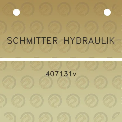 schmitter-hydraulik-407131v