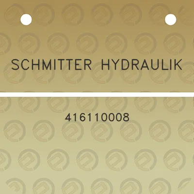 schmitter-hydraulik-416110008