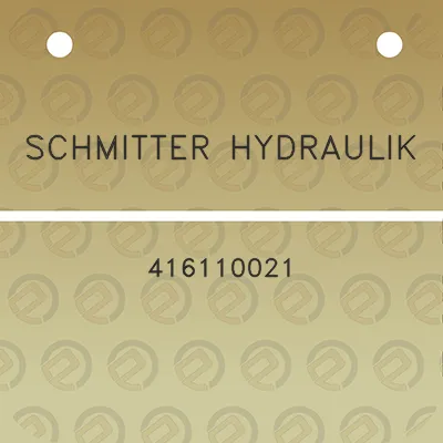 schmitter-hydraulik-416110021