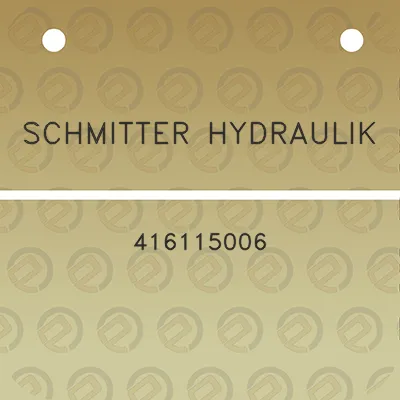 schmitter-hydraulik-416115006
