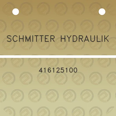 schmitter-hydraulik-416125100