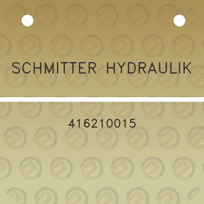 schmitter-hydraulik-416210015