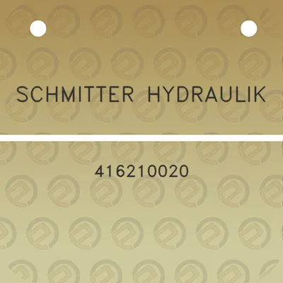 schmitter-hydraulik-416210020