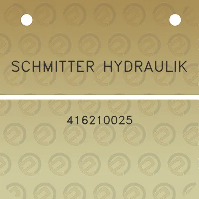 schmitter-hydraulik-416210025