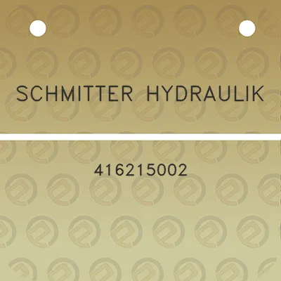 schmitter-hydraulik-416215002