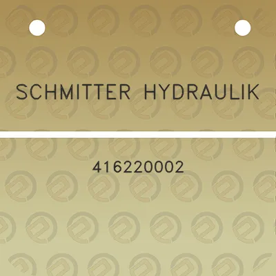 schmitter-hydraulik-416220002