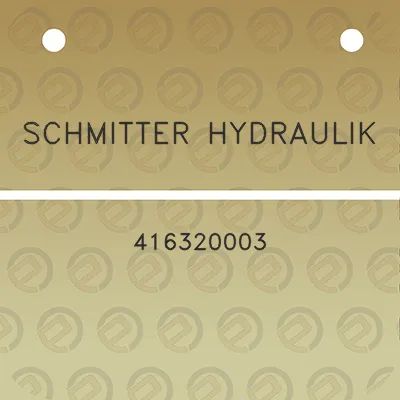 schmitter-hydraulik-416320003