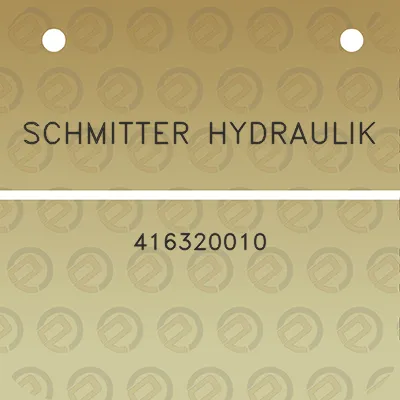 schmitter-hydraulik-416320010