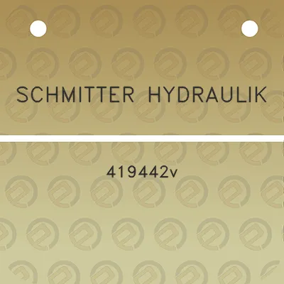 schmitter-hydraulik-419442v