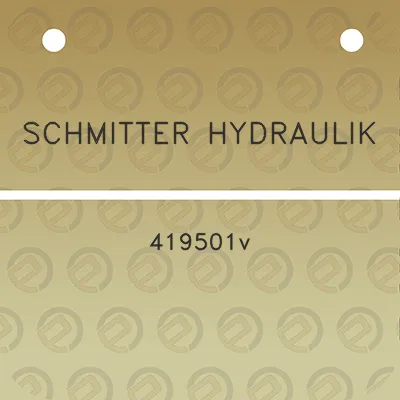 schmitter-hydraulik-419501v